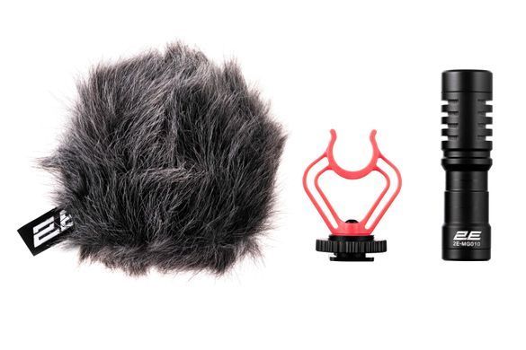 Микрофон пушка 2Е MG010 Shoutgun, 3.5mm 2E-MG010 фото