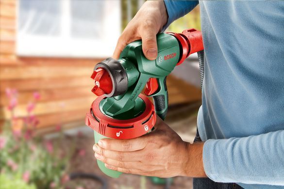 Фарборозпилювач Bosch PFS 3000-2 650Вт 300мл/хв контейнер 1л 2м кв&middot;хв 2.8кг (286455) 0.603.207.100 фото