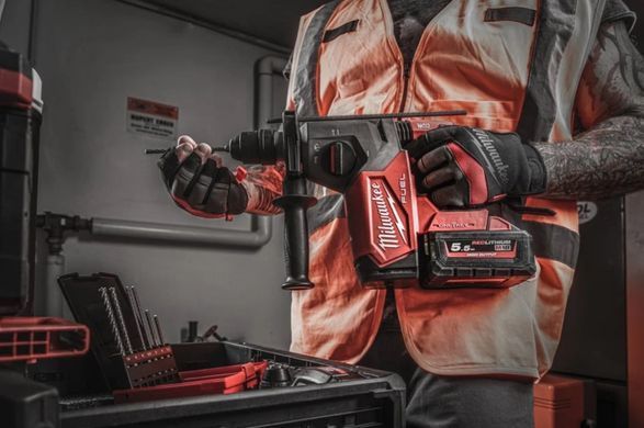 Перфоратор SDS-PLUS аккумуляторный MILWAUKEE, M18 FUEL ONEFHX-0 4933478502 фото