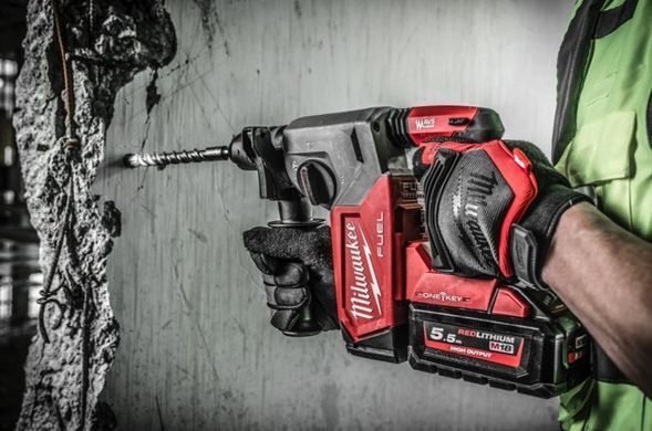 Перфоратор SDS-PLUS аккумуляторный MILWAUKEE, M18 FUEL ONEFHX-0 4933478502 фото