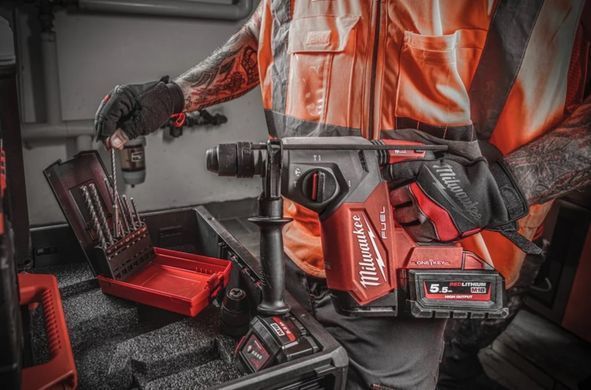 Перфоратор SDS-PLUS аккумуляторный MILWAUKEE, M18 FUEL ONEFHX-0 4933478502 фото