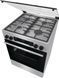 Gorenje Плита комби, 71л, 60x60см, дисплей, чугун, с крышкой, программатор IconLed,нерж GKS6C70XF