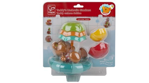 Игрушка для ванной Hape Зонтики мишки Тедди (E0203) dt_12068 фото