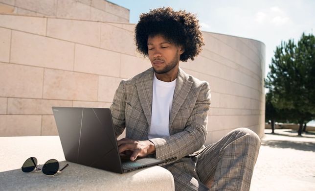 ASUS Ноутбук Zenbook Duo UX8406MA-PZ026W 14" 3K OLED, Intel Ultra 9 185H, 32GB, F1TB, UMA, Win11, Серый 90NB12U1-M001N0 фото
