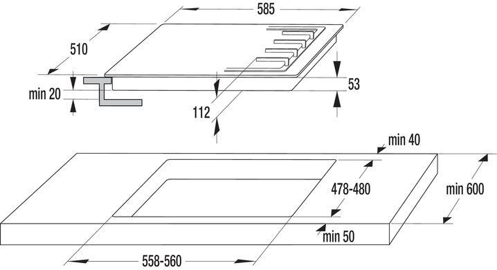 Газовая варочная поверхность Gorenje GTW 642 SYW (BG6IB-G0B) (6624102) 737695 фото