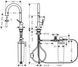 Смеситель для кухни Hansgrohe Aqittura M91, дл.излива - 215мм, вытяжной, 1 рычаг, FilterSystem 210, хром