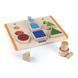 Деревянный сортер Guidecraft Manipulatives Фигуры и размеры (G6737) dt_2185