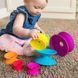Пирамидка Fat Brain Toys Spoolz Цветные катушки (F181ML) dt_13639