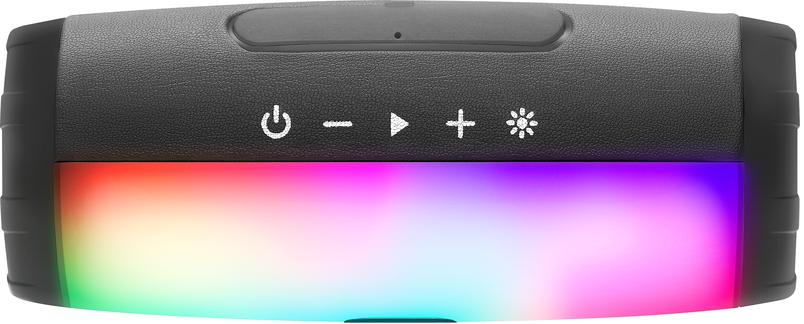 Портативна акустика DEFENDER (65603)Enjoy S600 10Вт, Light/FM/microSD/USB, чорний 65603 фото