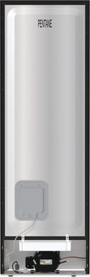 Gorenje Холодильник с нижн. мороз. камерой 185х60х60см, 2 дв., 204(96)л, А++, NoFrost+ , LED дисплей, Зона св-ти, черный NRK6192ABK4 фото