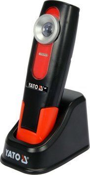 Фонарь ультрафиол. переносной диодный YATO; живл.от Li-Ion аккумул.3,7V 2600 mAH,5 Вт,390-405 nm(DW) YT-08500 фото