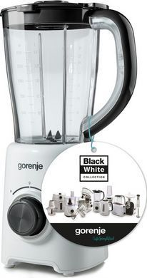 Блендер стационарный Gorenje 500Вт, чаша-1500мл, белый (381056) B500XG фото