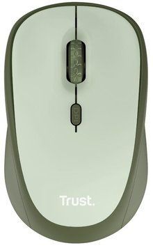 Trust Мышь Yvi+ Silent WL ECO Green 24552_TRUST фото