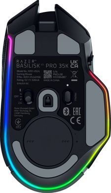 Razer Мышь Basilisk V3 Pro 35K, RGB, USB-A/WL/BT, чёрный RZ01-05240100-R3G1 фото