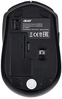 Acer Мышь OMR040, WL, чёрный ZL.MCEEE.02C фото