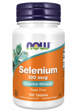 Selenium 100 mcg - 100 tabs
