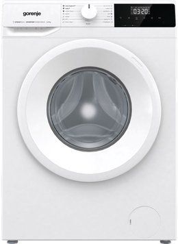 Gorenje Стиральная машина фронтальная, 7кг, 1200, A, 43,5см, дисплей, пар, инвертор, белый WNHPI72SCS фото