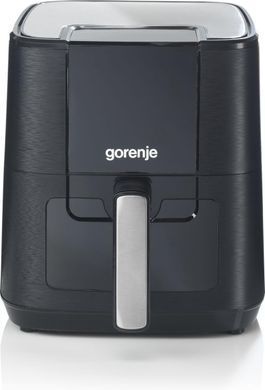 Мультипечь Gorenje 1350Вт, чаша-5.4л, сенсорное управл., 8 авто. программ, пластик+металл, черный (379431) AF1350DWB фото