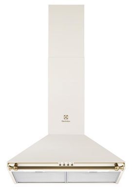Витяжка Electrolux купольна Rococo, 60см, 420м куб год., шампань EFC226V фото