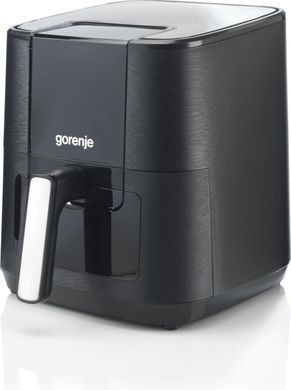 Мультипечь Gorenje 1350Вт, чаша-5.4л, сенсорное управл., 8 авто. программ, пластик+металл, черный (379431) AF1350DWB фото
