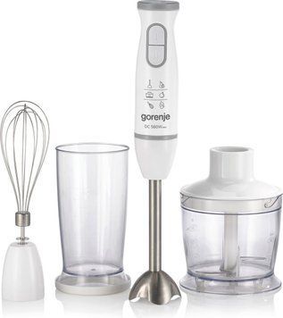 Погружной блендер Gorenje HBC 564 QW (LW-3515G1) (6671596) 735653 фото