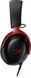 Гарнітура ігрова HyperX Cloud III, mini-jack/USB-A/USB-C, 1.2м/1.3м, чорно-червоний (367877) 727A9AA