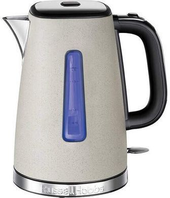Russell Hobbs Електрочайник Luna Stone, 1.7л, метал, під камінь, бежевий (371124) 26960-70 фото