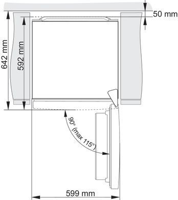 Gorenje Холодильник с нижн. мороз. камерой 185х60х60см, 2 дв., 204(96)л, А++, NoFrost+ , LED дисплей, Зона св-ти, черный NRK6192ABK4 фото