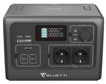 Зарядна станція Bluetti 700W EB55 EB55 BLUETTI фото