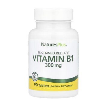 Тиамин (Витамин В1) Nature's Plus Vitamin B-1 300 мг 90 таб