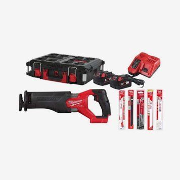 Пила шабельна акумуляторна MILWAUKEE, M18 FUEL FSZ100P-502P 4933498242 фото