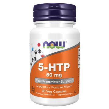 5-HTP 50mg - 30 vcaps Now Food 5-HTP Now Foods 50 мг (30 капсул) &mdash; Для сну