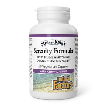 Підтримка надниркових залоз Natural Factors Adrenal Serenity 60 капсул