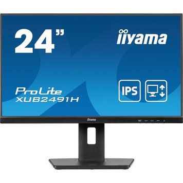 23.8" 16:9 IPS РК монітор, 1920х1080, 0,5 мс (MPRT), 100 Гц, 1xHDMI/1xDP, HAS IIYAMA XUB2491H-B1 3728841 фото