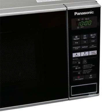 Panasonic Мікрохвильова піч, 20л, 800Вт, гриль, дисплей, чорний (243546) NN-GT264MZPE фото