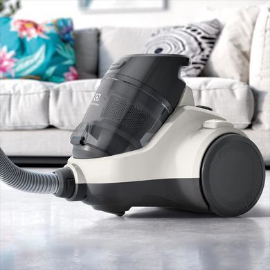 Electrolux Пилосос контейнерний, 750Вт, конт пил -1.8л, HEPA12, 3 насадки, білий (315224) EC41-2SW фото