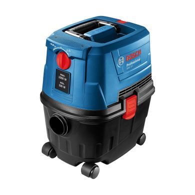 Пилосос професійний Bosch GAS 15 PS, 1100Вт, 220мБар, контейнер 15л, 8кг 0.601.9E5.100 фото
