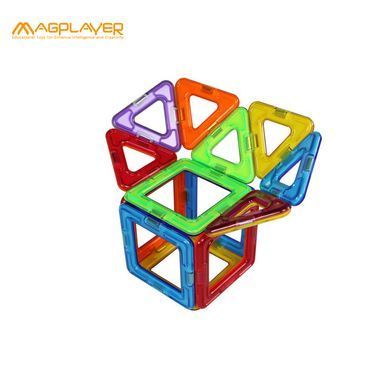 Конструктор Magplayer магнитный набор 20эл MPA-20 фото