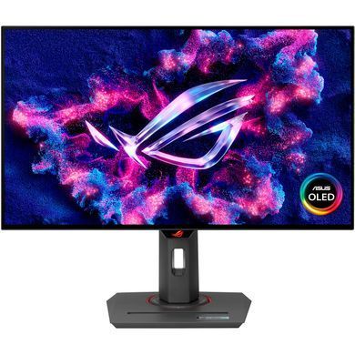 ASUS Монитор 26.5" ROG Strix XG27AQDMG 2xHDMI, DP, 2xUSB, OLED, 2560x1440, 240Hz, 0.03ms, DCI-P3 99%, AdaptiveSync, Pivot, HDR400 90LM0AH0-B01A70 фото