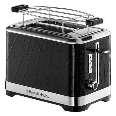 Russell Hobbs Тостер Structure, 1050Вт, пластик, чорний (346605) 28091-56 фото