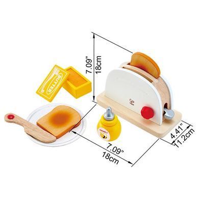 Игрушечный тостер Hape из дерева (E3148) dt_12277 фото