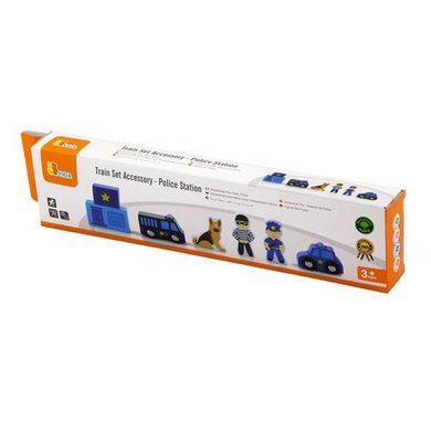 Набор для железной дороги Viga Toys Полицейский участок (50814) dt_1025 фото