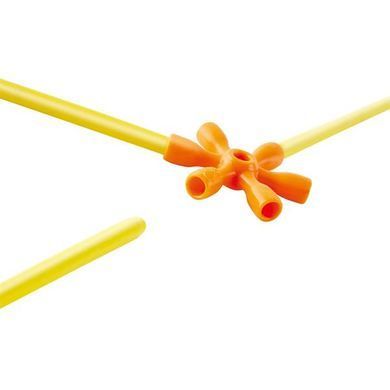 Контурный конструктор Hape Flexistix Кран 94 детали бамбуковый (E5562) dt_12407 фото