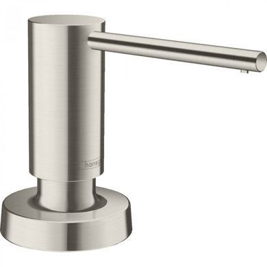 Дозатор для мийних засобів Hansgrohe A41, 500мл, сталевий (352140)
