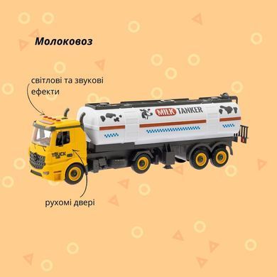 Машинка-конструктор OTAMANKO АВТОКОНСТРУКТОР Молоковоз ibs_5320202 фото