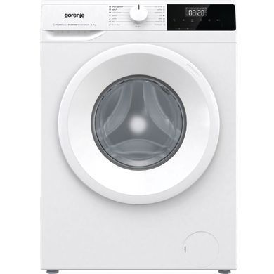 Gorenje Стиральная машина фронтальная, 7кг, 1200, A, 43,5см, дисплей, пар, инвертор, белый WNHPI72SCS фото