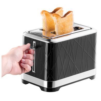 Russell Hobbs Тостер Structure, 1050Вт, пластик, чорний (346605) 28091-56 фото