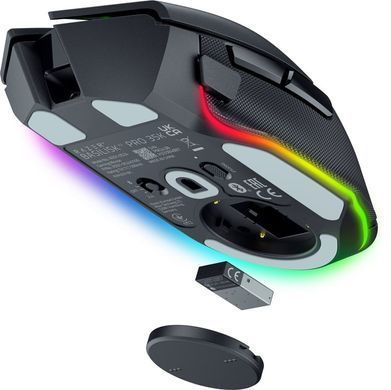 Razer Мышь Basilisk V3 Pro 35K, RGB, USB-A/WL/BT, чёрный RZ01-05240100-R3G1 фото