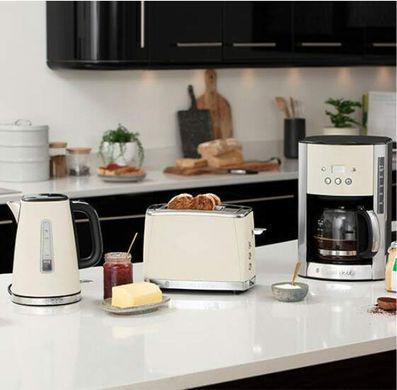Russell Hobbs Електрочайник Luna Stone, 1.7л, метал, під камінь, бежевий (371124) 26960-70 фото