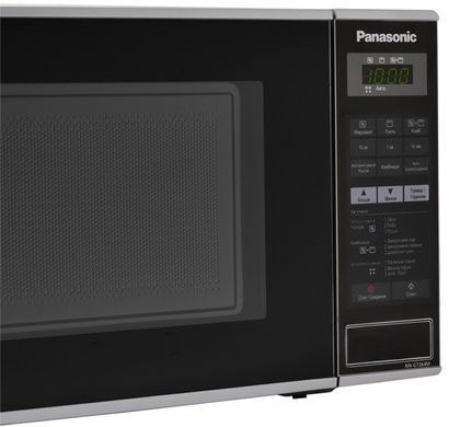 Panasonic Мікрохвильова піч, 20л, 800Вт, гриль, дисплей, чорний (243546) NN-GT264MZPE фото